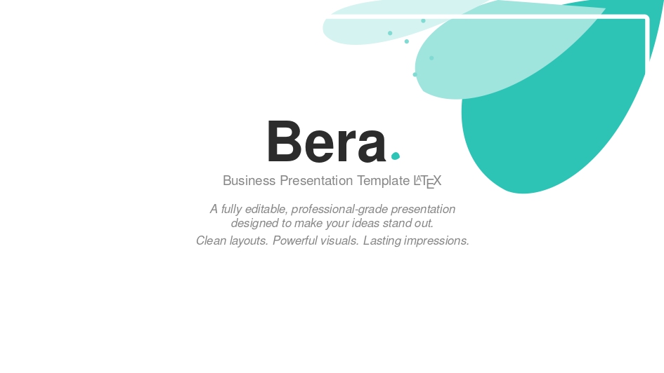 Bera Beamer — Tema de Apresentações