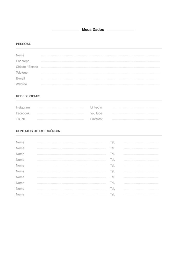 Planner Minimalista — Agenda em LaTeX