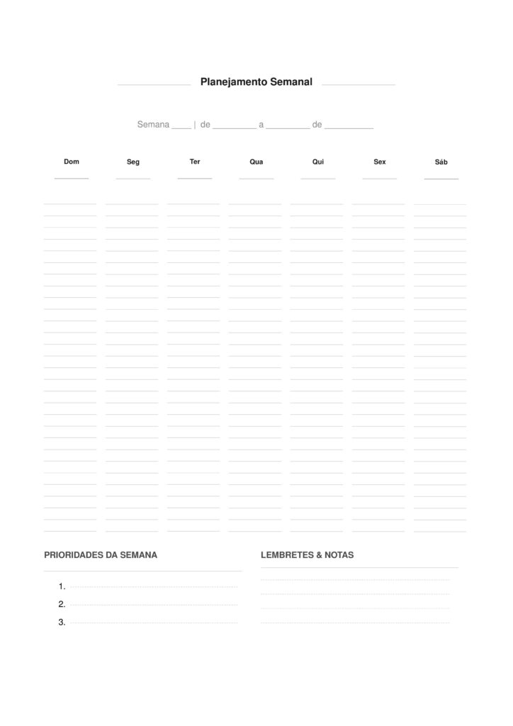 Planner Minimalista — Agenda em LaTeX