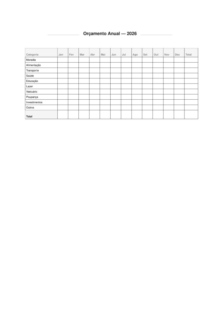 Planner Minimalista — Agenda em LaTeX