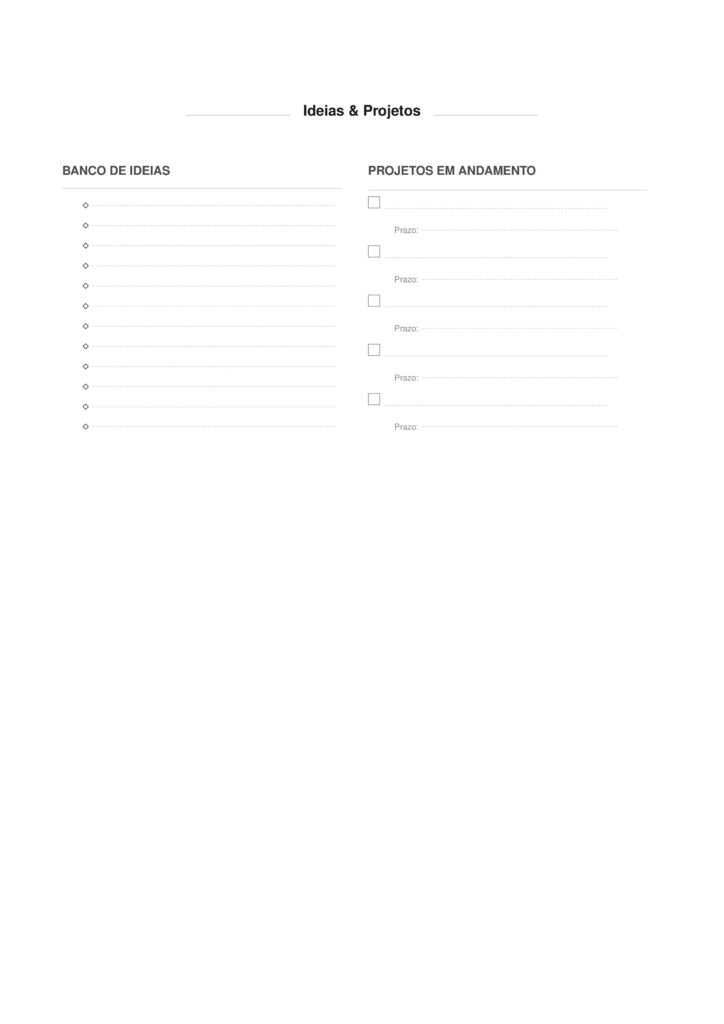 Planner Minimalista — Agenda em LaTeX
