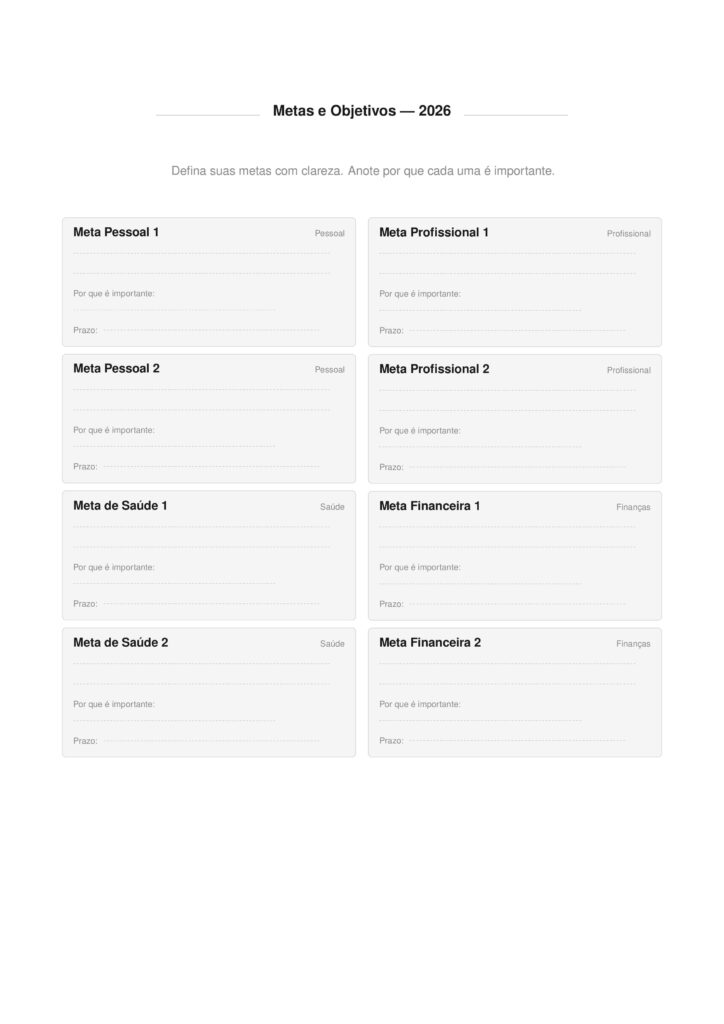 Planner Minimalista — Agenda em LaTeX